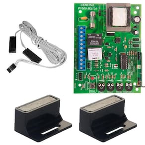 Placa Central Motor Portão Rossi Sensor Reed Switch + Suporte e Imãs + Sensor Deslizante 70CM