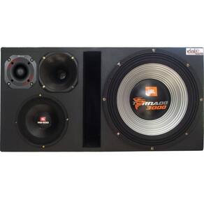 Caixa Bob 15 Residencial Eros SDS 3K3 4 vias com Pioneer - ViniSound