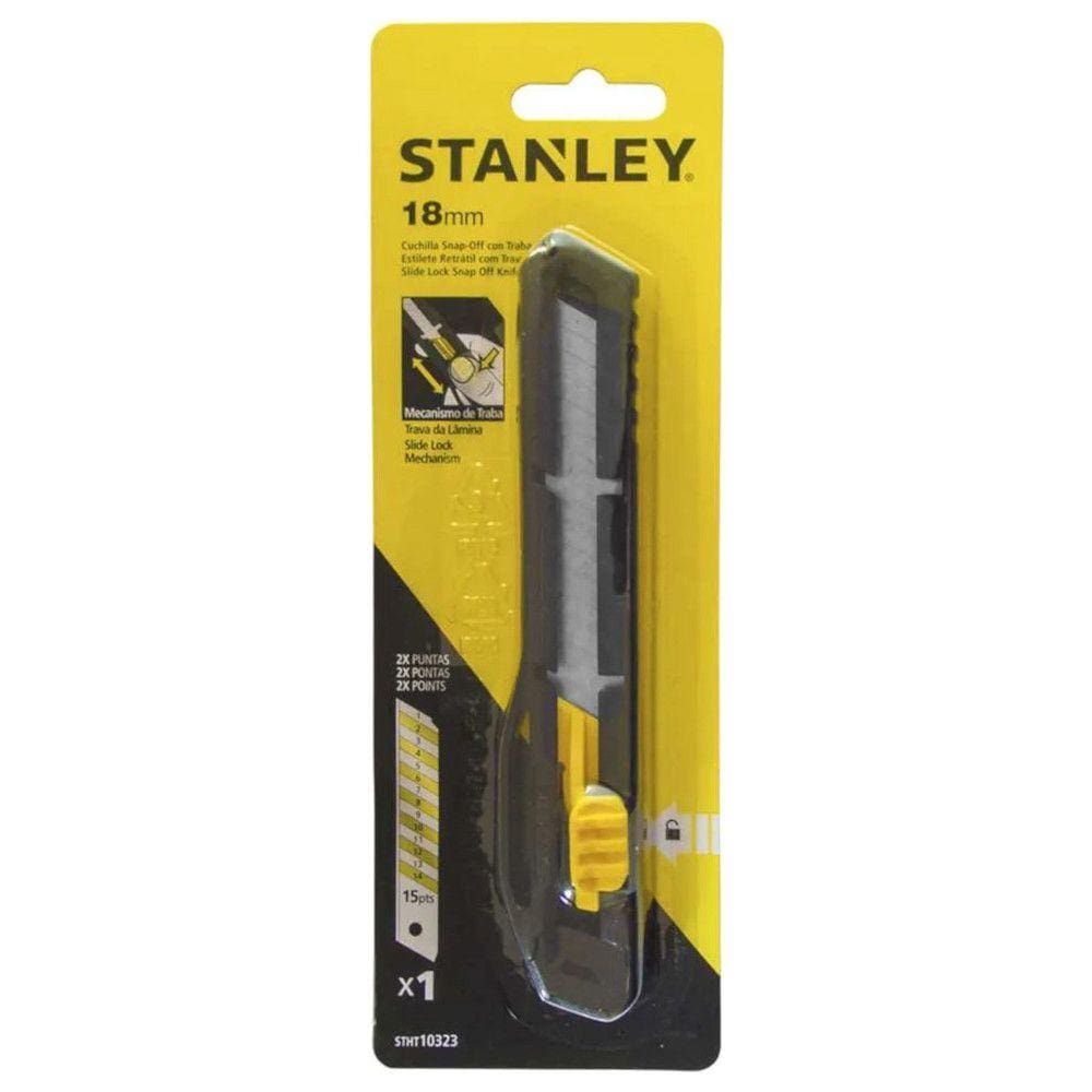 Estilete Retratil C/ Trava 18Mm Pro Stht10323 Stanley