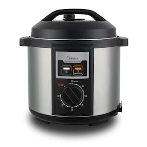 Panela de Pressão Elétrica Midea com Timer PPB71 6 Litros 110V