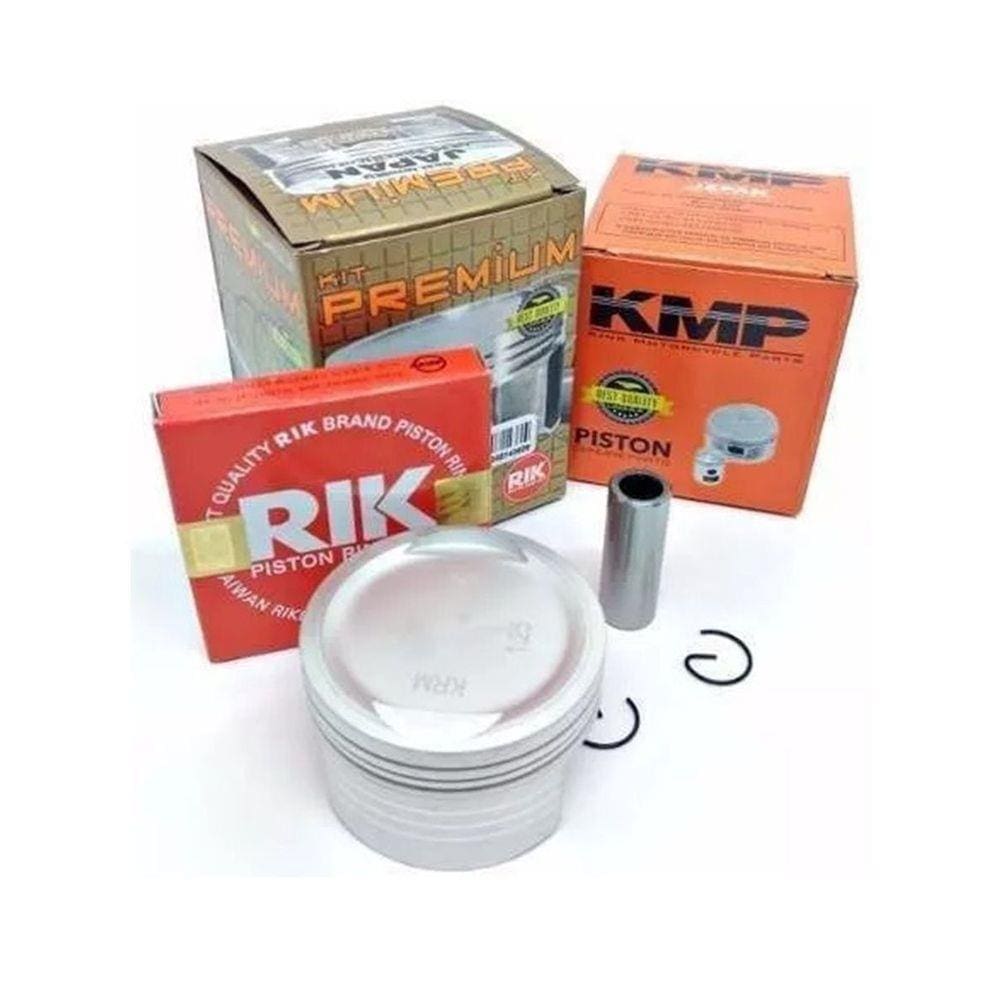 Pistão Kmp Com Anel Rik Premium Cg 160 Bros 160 Std 0.25 0.50 1.00 2.00mm