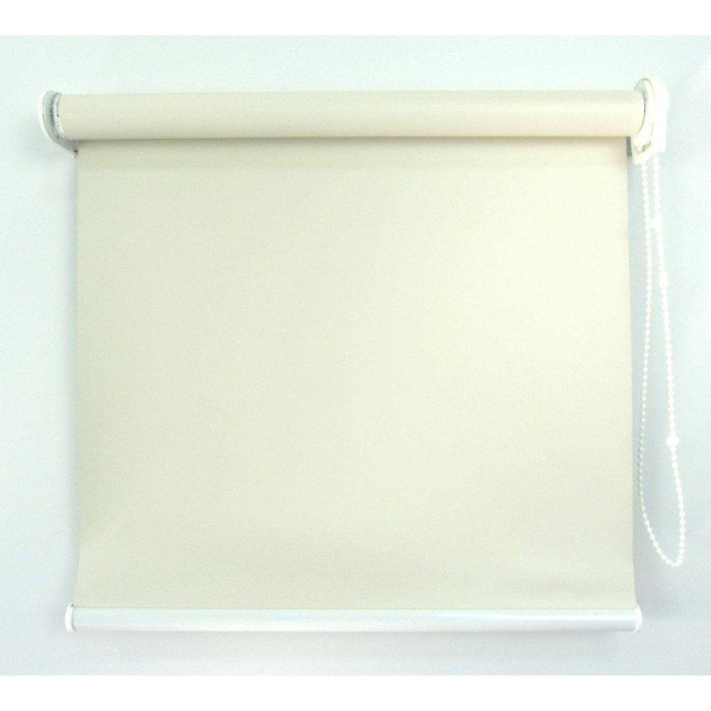 Cortina Rolô Pinpoint Blackout Crisdan 2,00 Largura X 2,30 Altura Bege