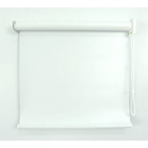 Cortina Rolô Pinpoint Blackout Crisdan 1,35 Largura X 1,35 Altura Branco