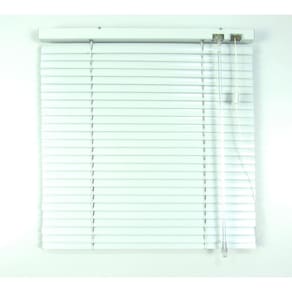 Persiana Horizontal 25Mm Alumínio Crisdan Largura 1,60 X 1,40 Altura Branco