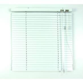 Persiana Horizontal 25Mm Alumínio Crisdan Largura 1,80 X 1,30 Altura Branco