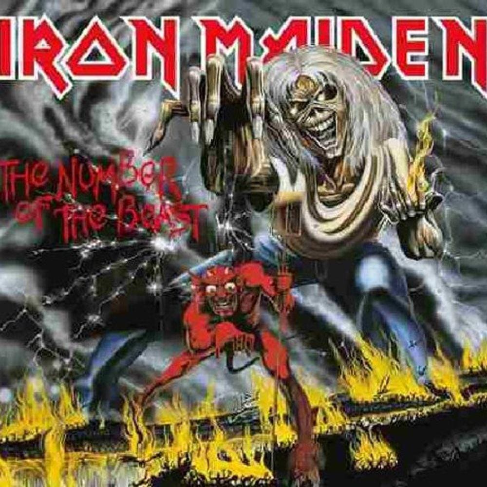 Cd Iron Maiden - The Number Of The Beast (1982) -Remastered