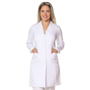 Jaleco Feminino Manga Longa Corporat