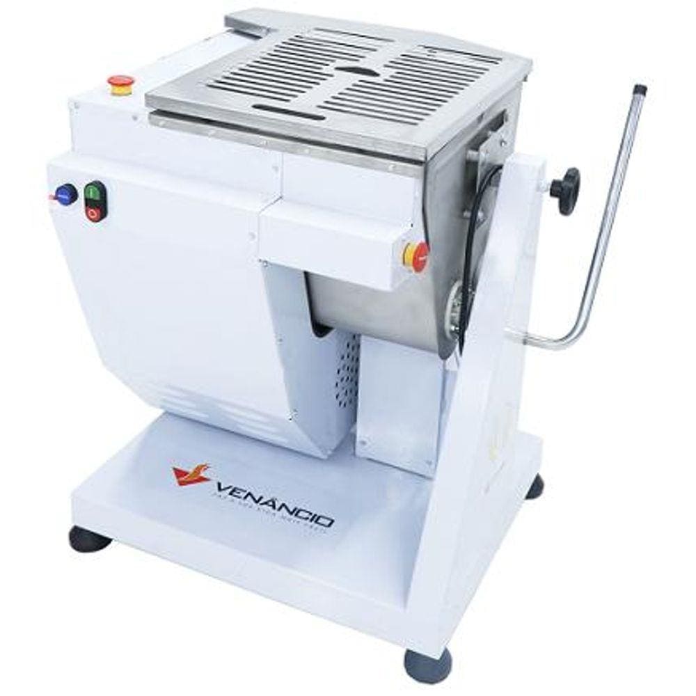 Amassadeira Semi Rápida (Lenta) Basc. 25 Kg Monofásica NR12 ASRBSV25NR Met. Venâncio