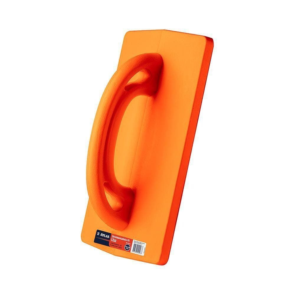 Desempenadeira De Poliuretano Pu Estriada 30 X 18 Cm - Atlas