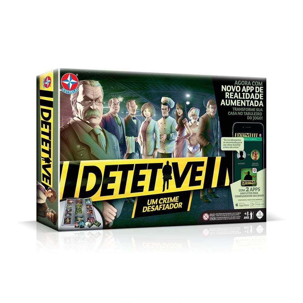 Jogo Investigação Tabuleiro Detetive Da Estrela Novo Lacrado