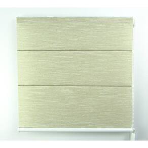 Cortina Romana Napoles Com Blackout Crisdan 1,90 Largura X 2,30 Altura Bege