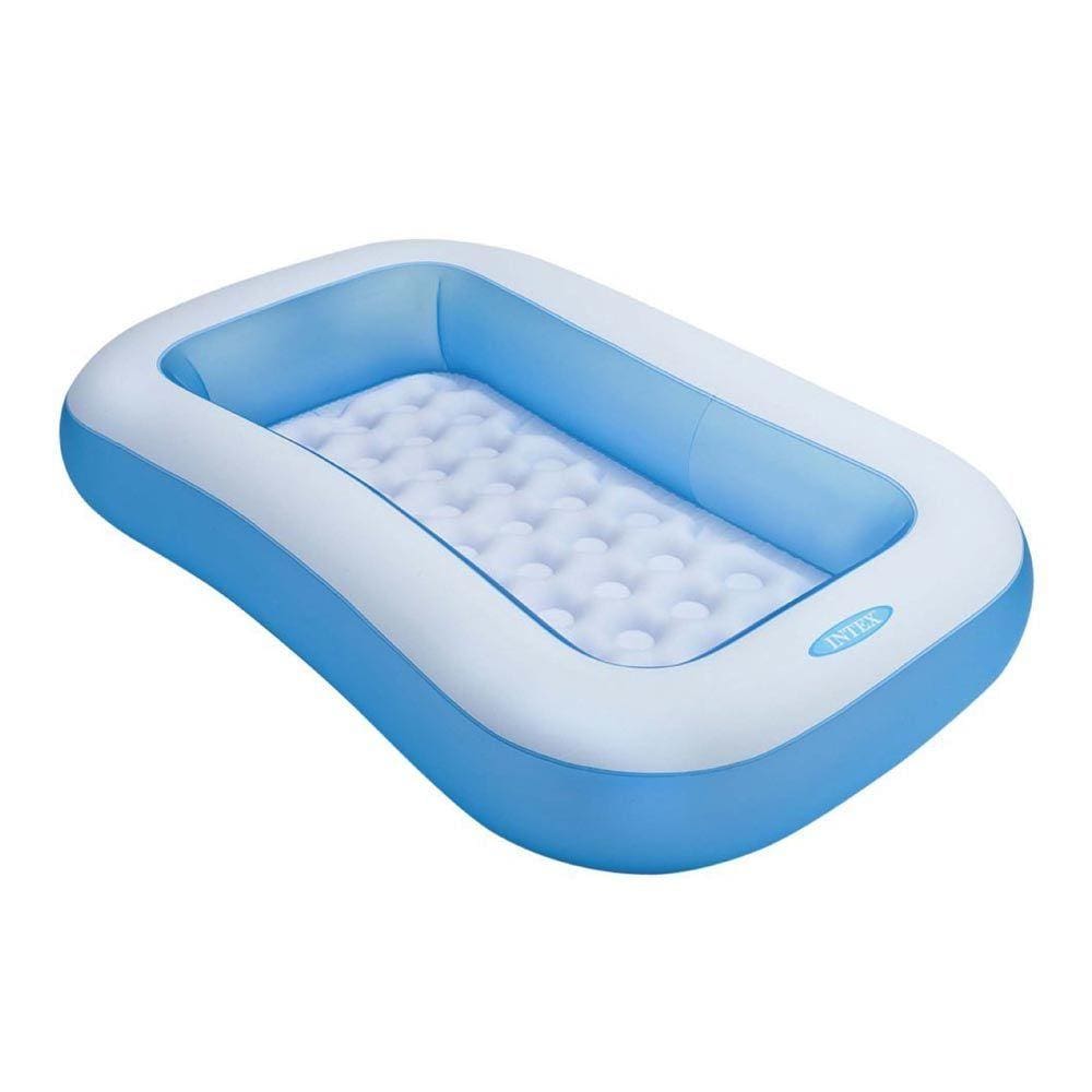Piscina Infantil Inflável Rengular 90 Litros Intex
