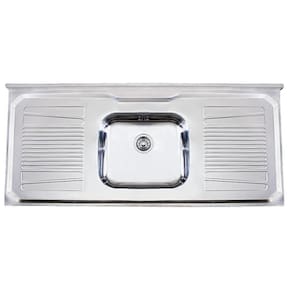 Bacia com Cuba para Cozinha Pianox Luxo Inox