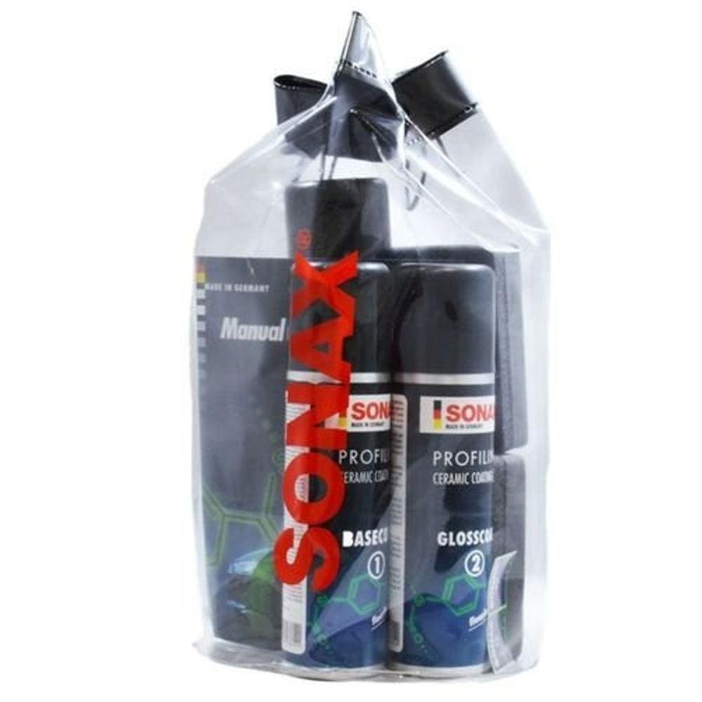 Kit Vitrificador Ceramic Coating CC36 Sonax - Embalagem Econômica