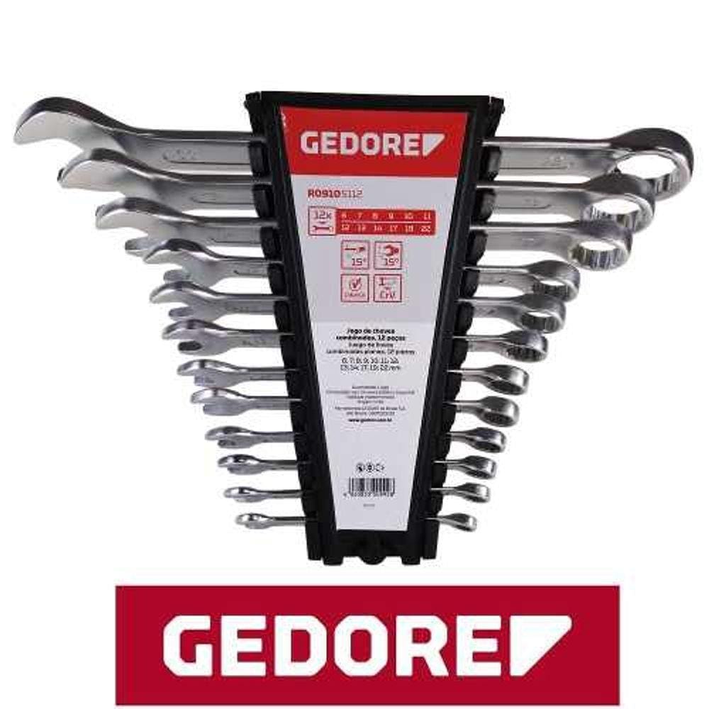 Jogo De Chaves Combinada Gedore R09105112 6mm A 22mm