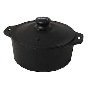 Panela de Ferro Fundido Tampa de Ferro 180x82 Met. Venâncio