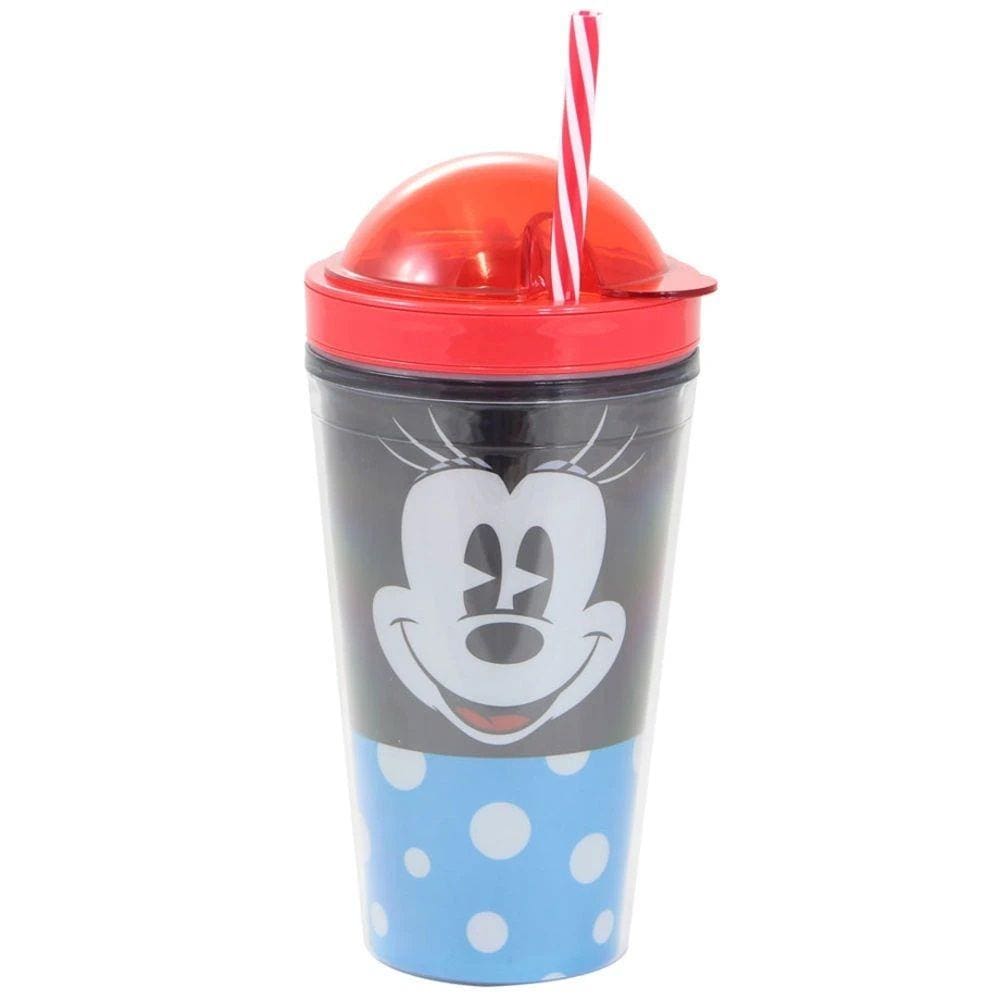 Copo Canudo 2 Em 1 Minnie Face 300 Ml ZC 10021983