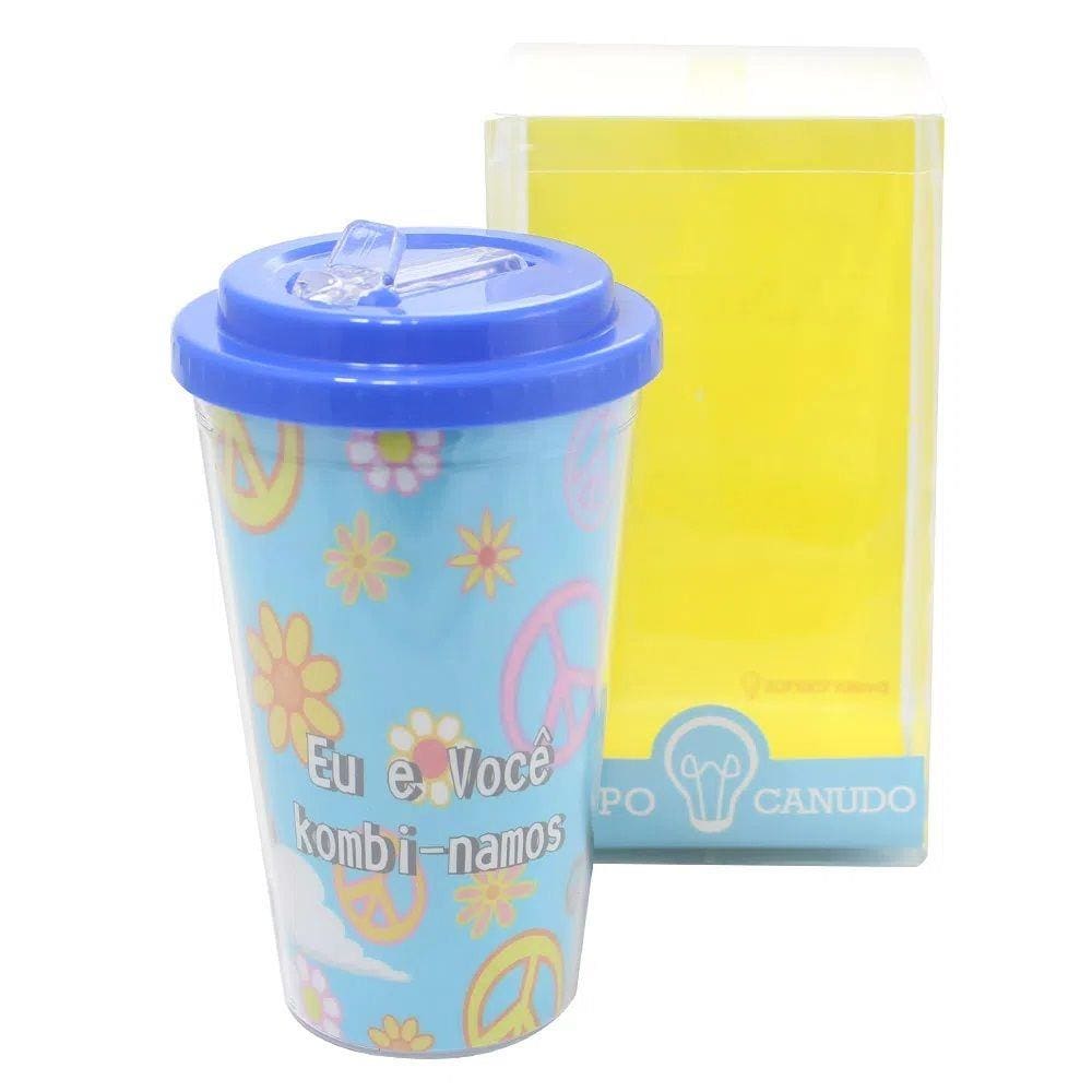 Copo Canudo Kombinamos 500 Ml ZC 10020542