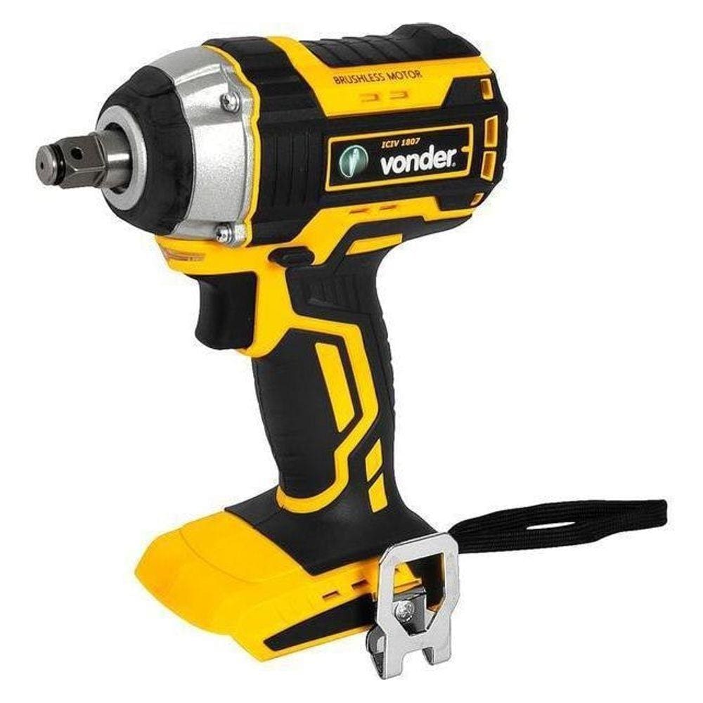 Chave Impacto 1/2 Intercambiável Bateria 18V Com Carregador