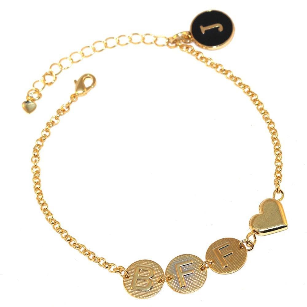 Colar Best Friends Forever Amizade Folheado Ouro 18k - B3 - Milena