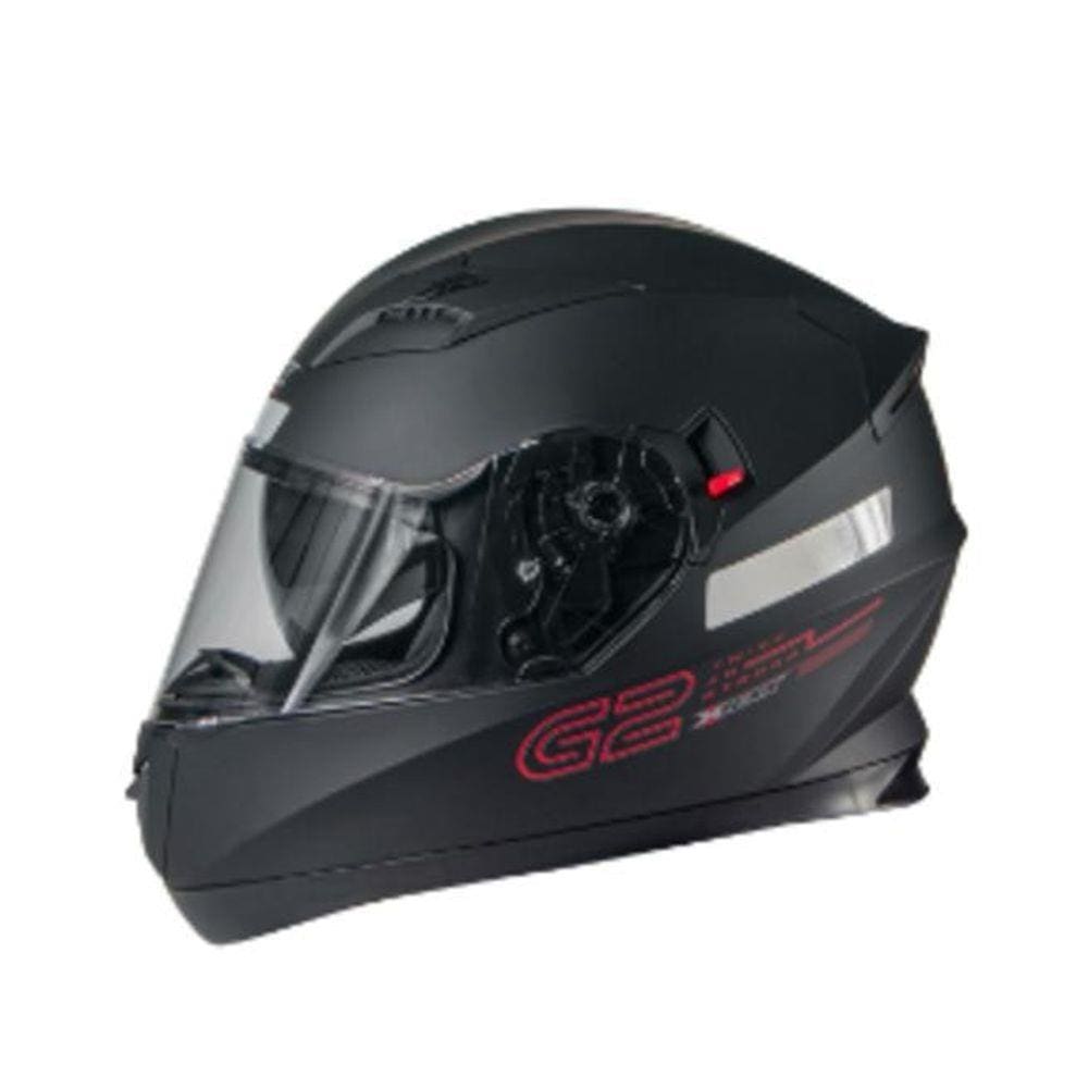Capacete Texx G2  Preto/Vermelho 60