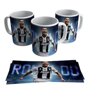 Caneca CR7 Cristiano Ronaldo Juventus Time Italiano Juve