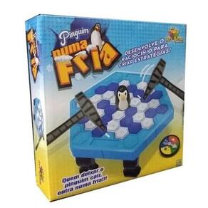 Kit 3 Brinquedo Infantil Jogo Do Pinguim Quebra Gelo 23Cm - Toy