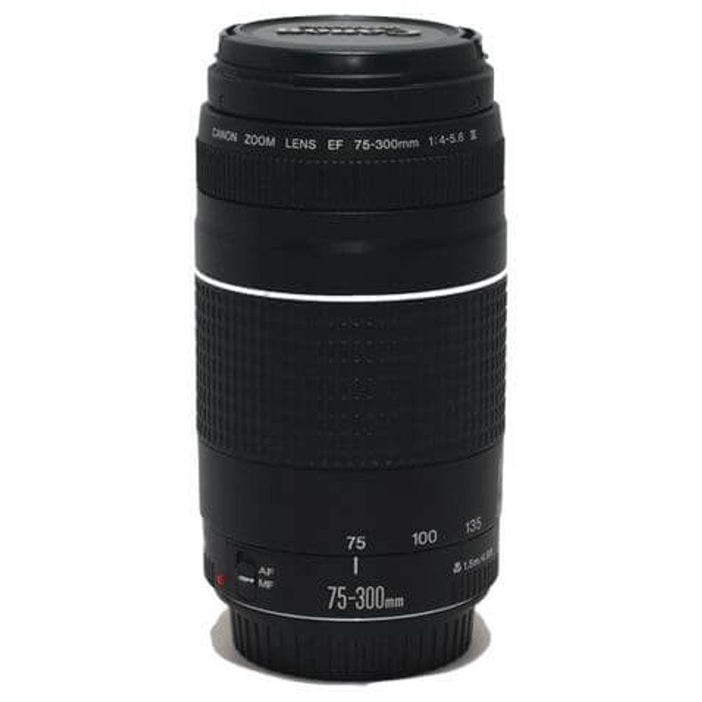 Lente Canon EF 75-300mm f/4-5.6 III Objetiva