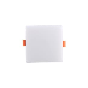 Painel de Led Taschibra Frameless Quadrado Sobrepor/Embutir 17W Bivolt 6500K Luz Branca
