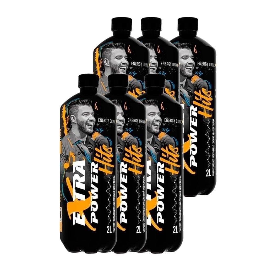 Energético Extra Power 2 Litros - Kit 6 unidades