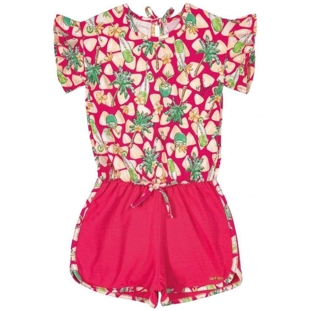 Macaquinho Infantil Pink Quimby