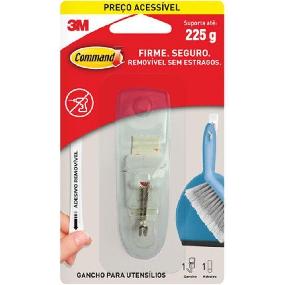 Gancho Adesivo 3M Command Utensílios 225G