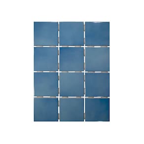 Revestimento Itapua REF-1300 10x10cm Caixa 1,95m² Azul Strufaldi