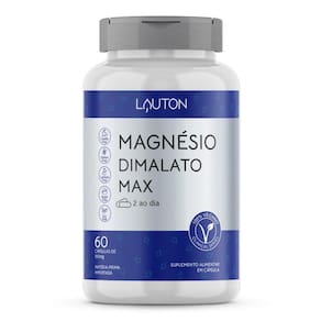 Magnesio Dimalato (100% Idr) - 60 Caps/ 2 Ao Dia