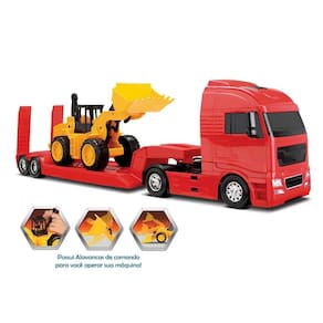 Caminhão Diamond Truck com Carregadeira Workers - Roma