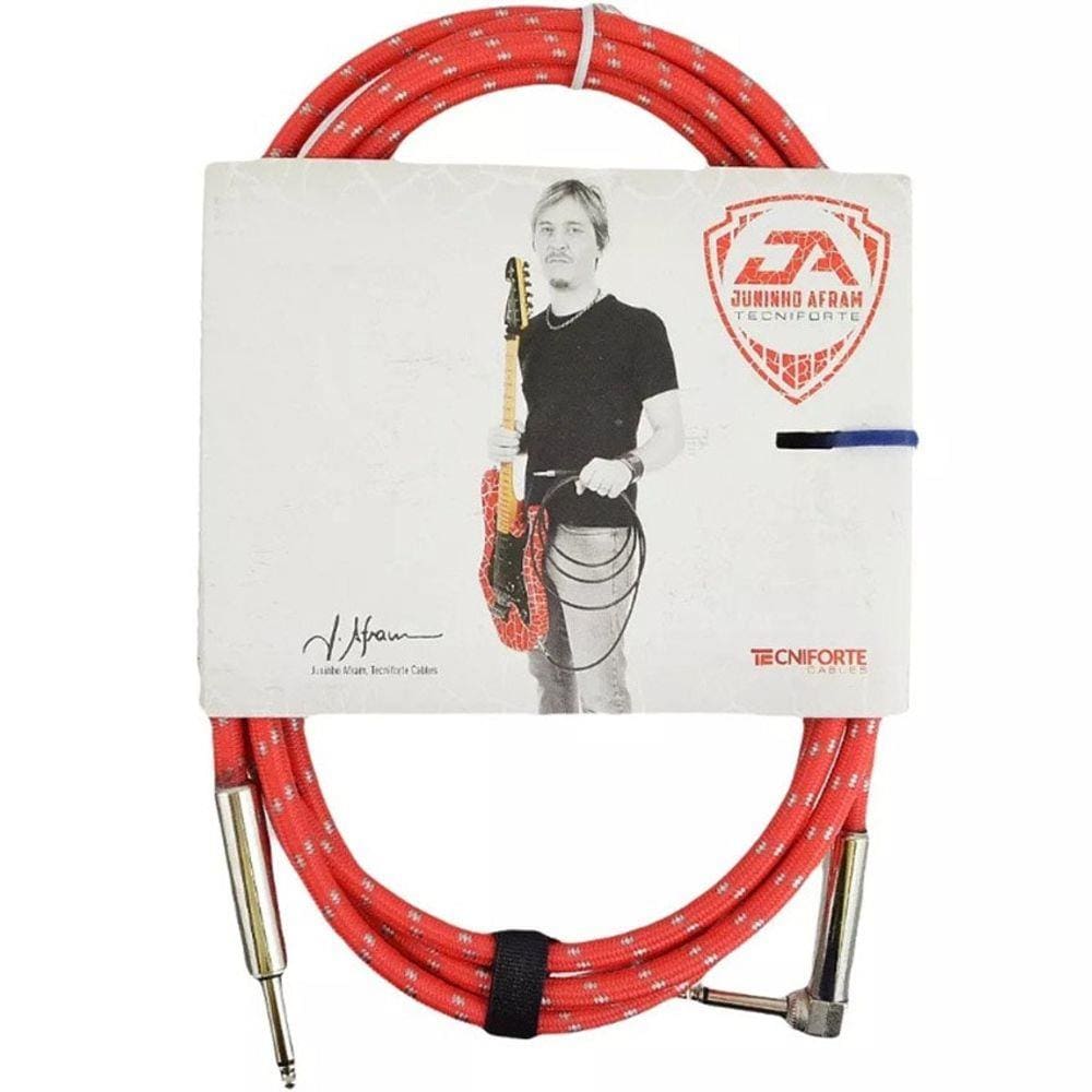 Cabo Tecniforte Juninho Afram Signature 10ft 3m Plugue L