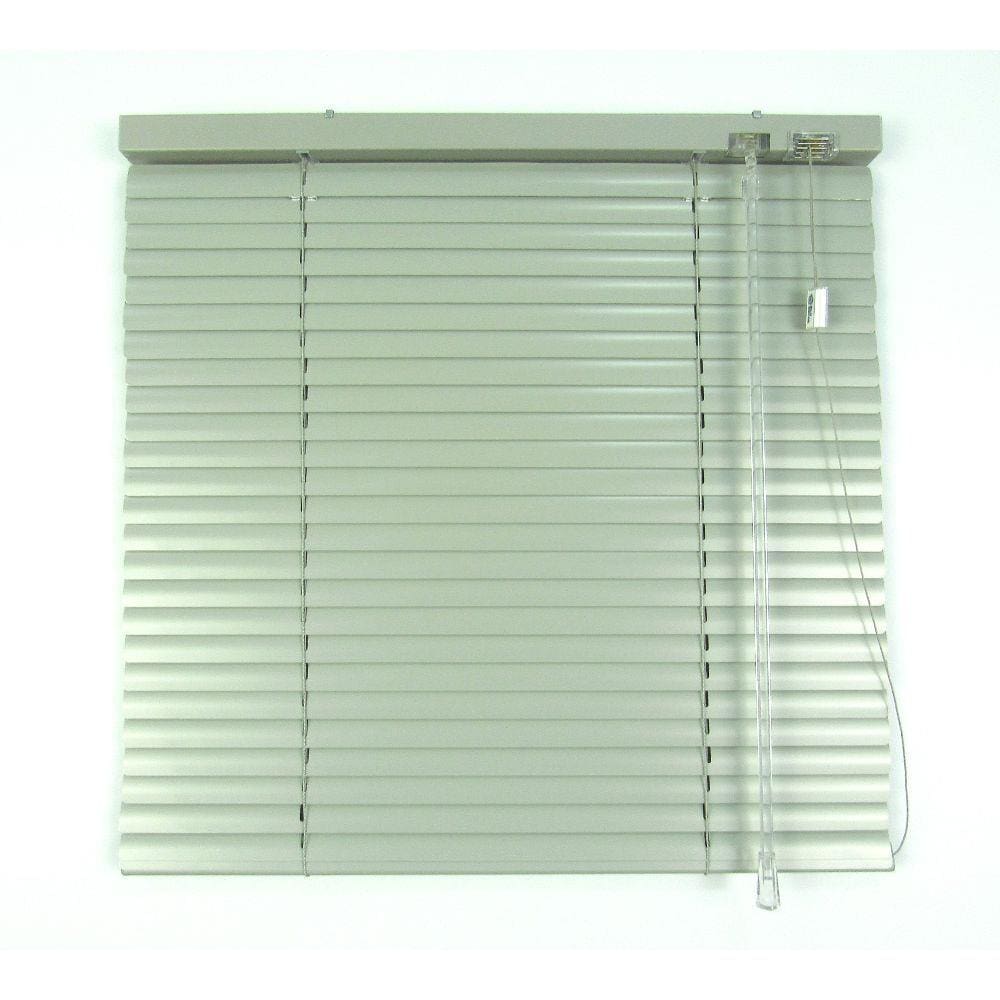 Persiana Horizontal 25Mm Alumínio Crisdan Largura 1,50 X 1,50 Altura Cinza