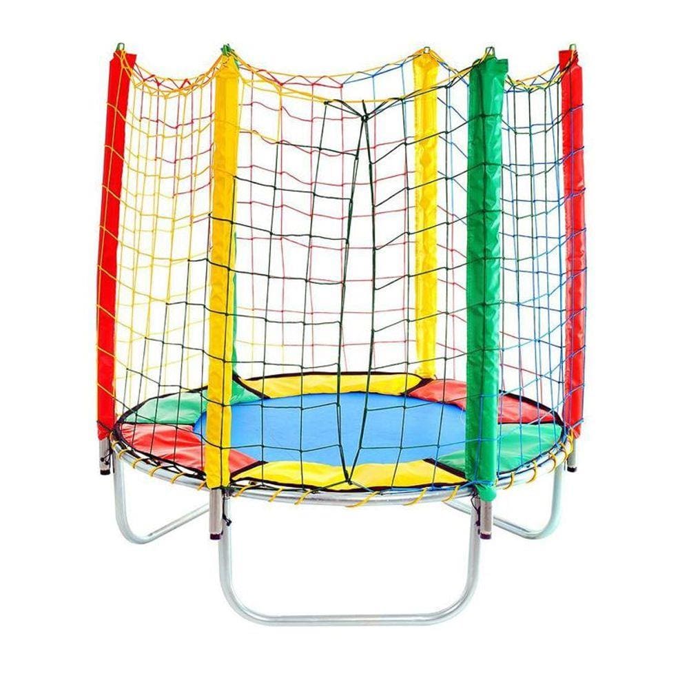 Cama Elástica 1,45m Multicolorida - Jundplay