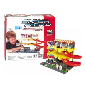 Pista - Hot Wheels - Super Loja De Pneus City - HDP02 - MATTEL