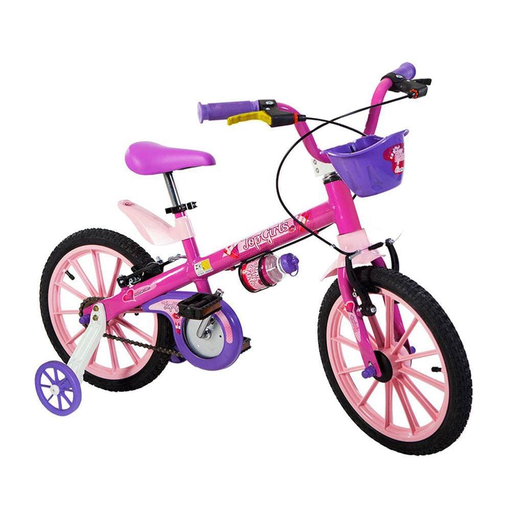 Bicicleta Aro 16 Top Girls - Nathor