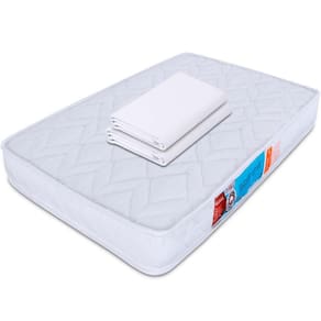 Jogo De Lençol 2 Peças Para Chiqueirinho 70X100 Com Elástico Percal 180 Fios BF Colchões