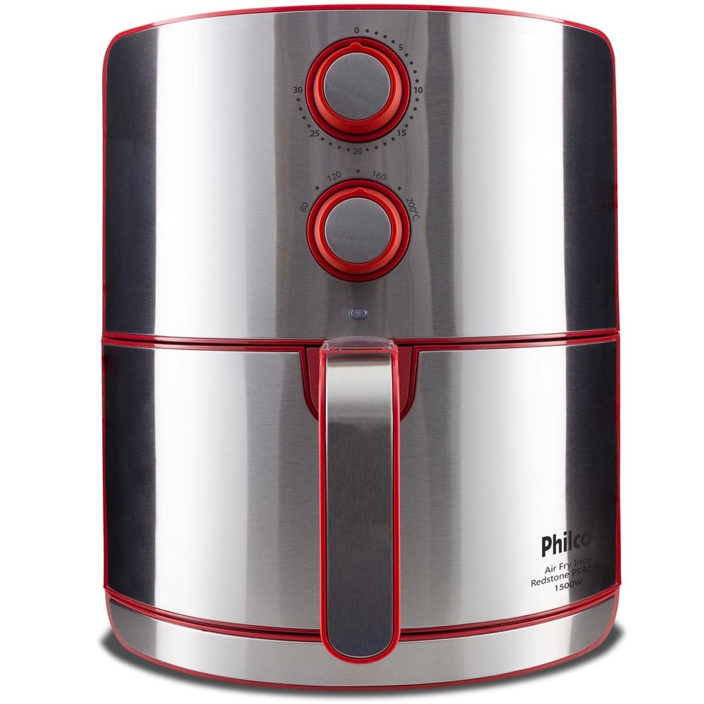 Fritadeira Air Fry Philco Inox Redstone PFR18VI 1500W 4,6L