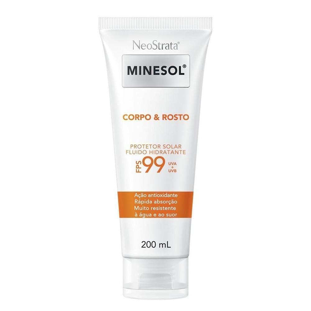 Protetor Solar Neostrata Minesol Corpo e Rosto Antioxidante FPS 99 200mL