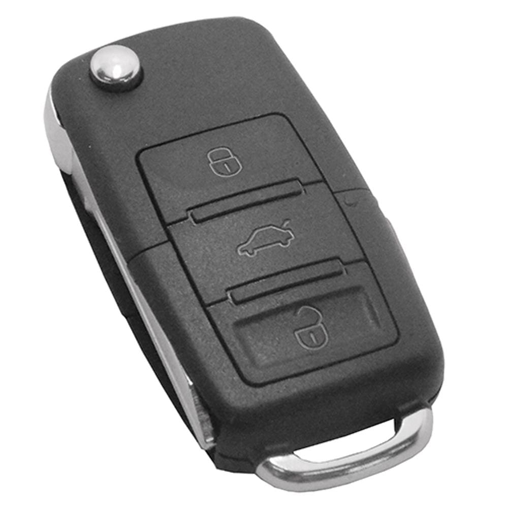 Chave Canivete Ford Controle 3 Botões + Panico - 60496