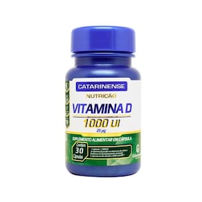 Vitamina D 1000Ui Catarinense 30 Cápsulas