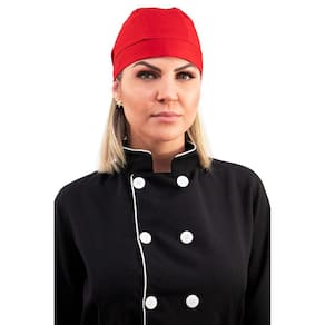 Bandana de amarrar Chef Padeiro Confeiteiro Garçons Cozinheiro Algodão