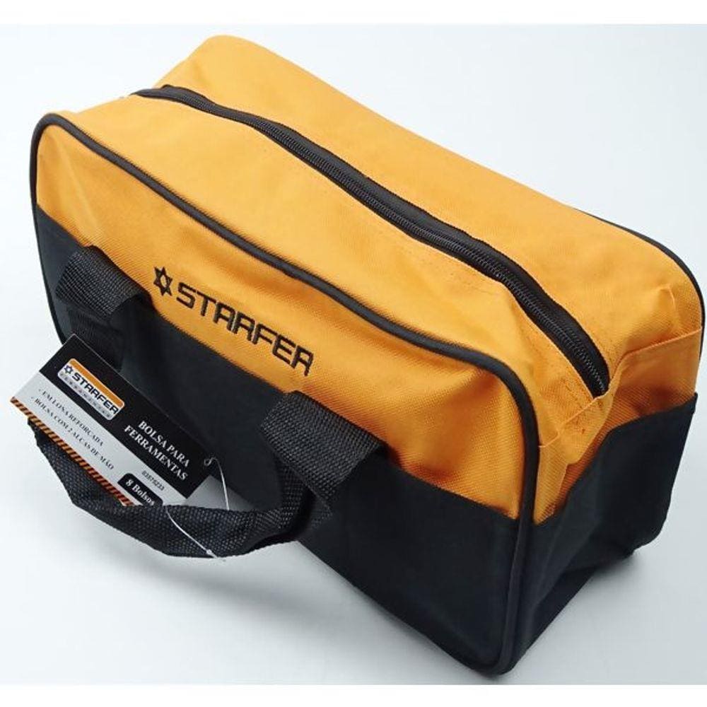 Bolsa Para Ferramentas C/ 8 Bolsos Compacta Starfer