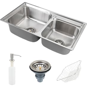 Cuba Para Cozinha Gourmet Pia Dupla Aço Inox Ticunas Pingoo.casa