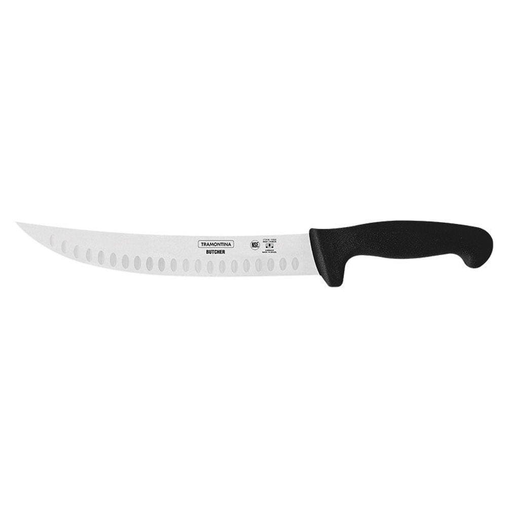 Faca para Carne Butcher Tramontina 24658100 10” Preto