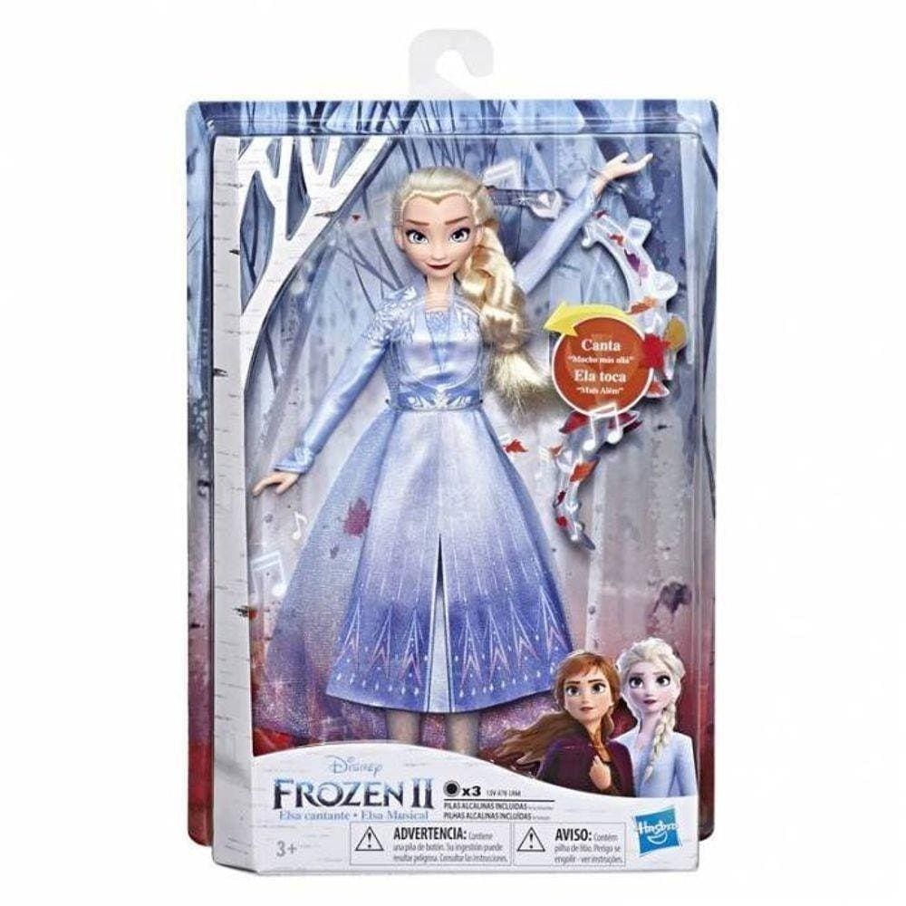 Boneca Musical - Elsa - Vestido Luxo - Frozen 2 - Disney - Mimo